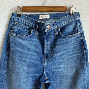 High-Waisted Boyfriend Jeans